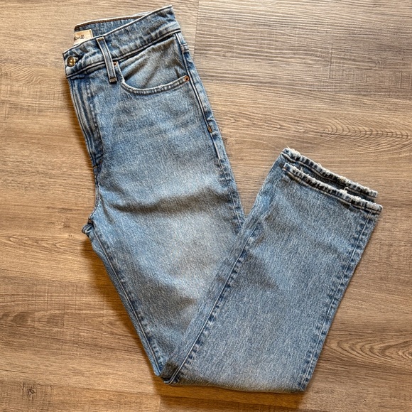 Madewell Denim - Madewell Longline Straight Jean